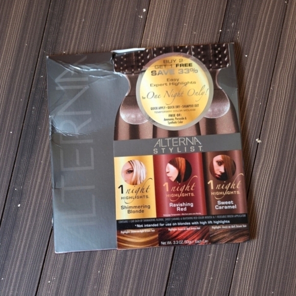 Alterna Other - Alterna 1 Night Highlights - Shimmering Blonde, Ravishing Red,